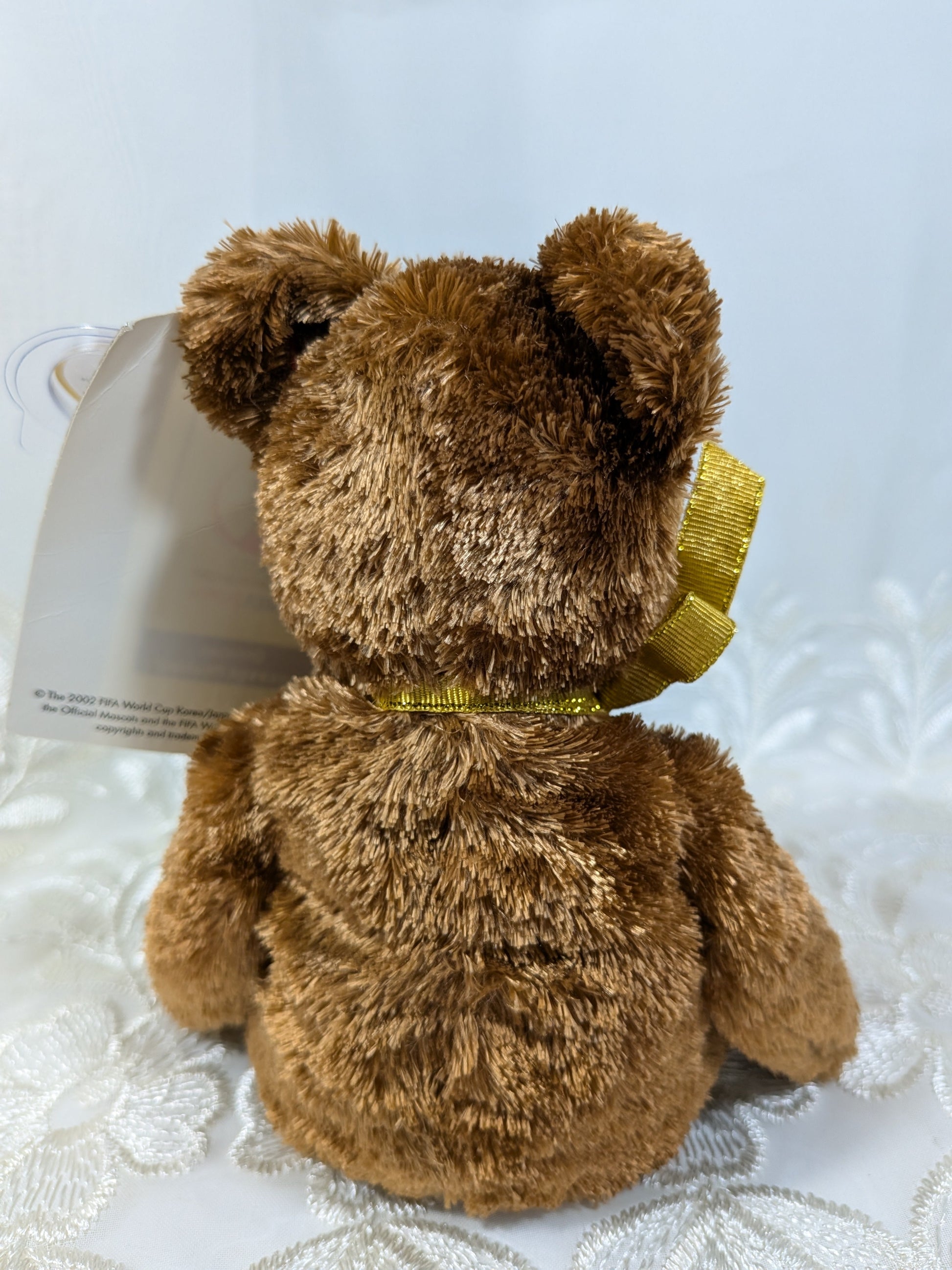 Ty Beanie Baby - Champion The Bear - Brazil Version (8.5 in) - Vintage Beanies Canada