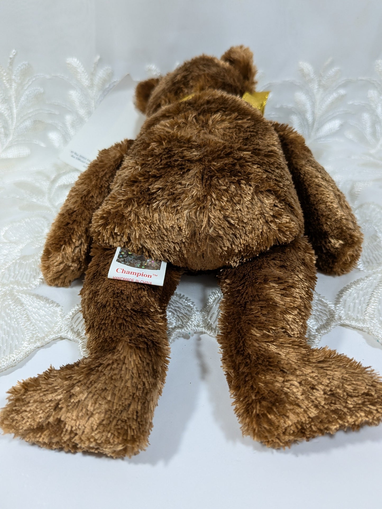 Ty Beanie Baby - Champion The Bear - Brazil Version (8.5 in) - Vintage Beanies Canada