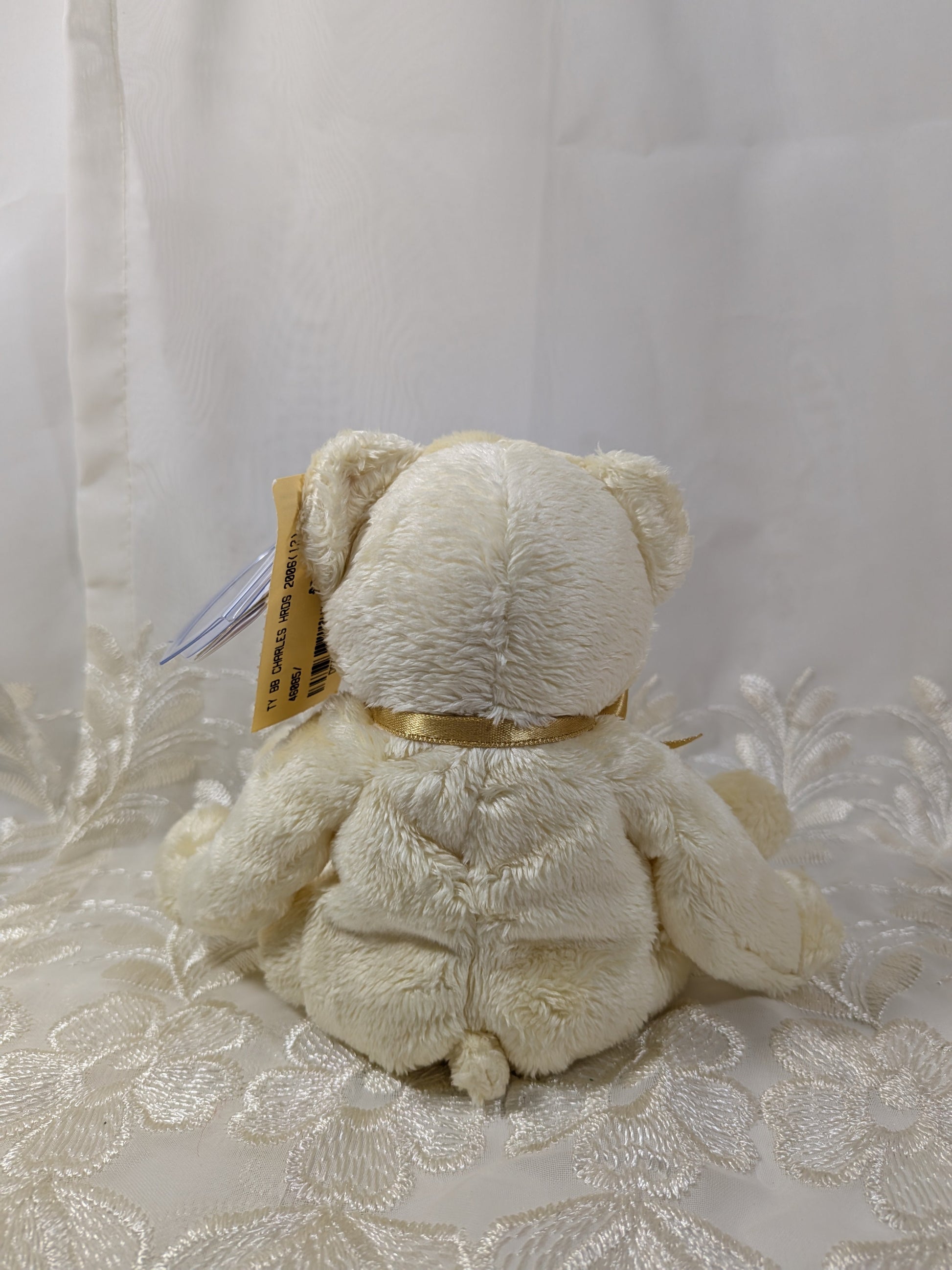 Ty Beanie Baby - Charles the bear (7in) Harrods Uk Exclusive *Rare* - Vintage Beanies Canada