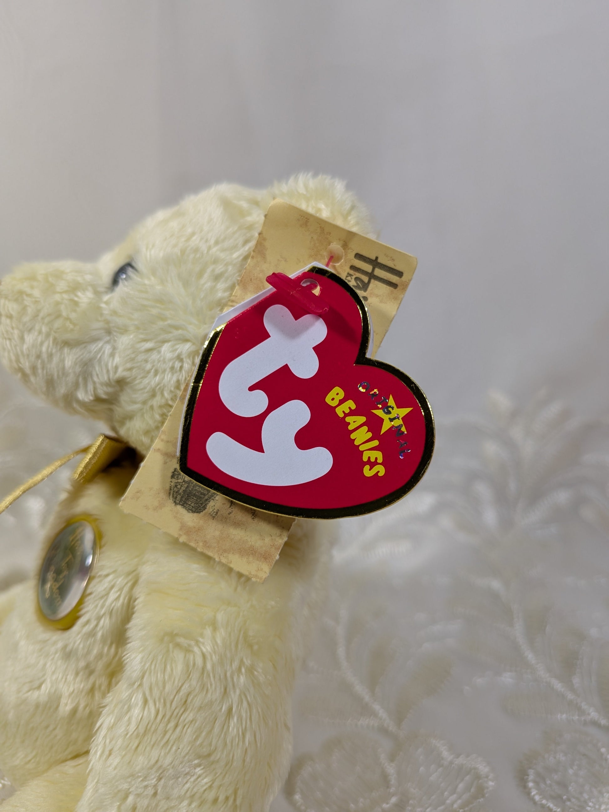 Ty Beanie Baby - Charles the bear (7in) Harrods Uk Exclusive *Rare* - Vintage Beanies Canada