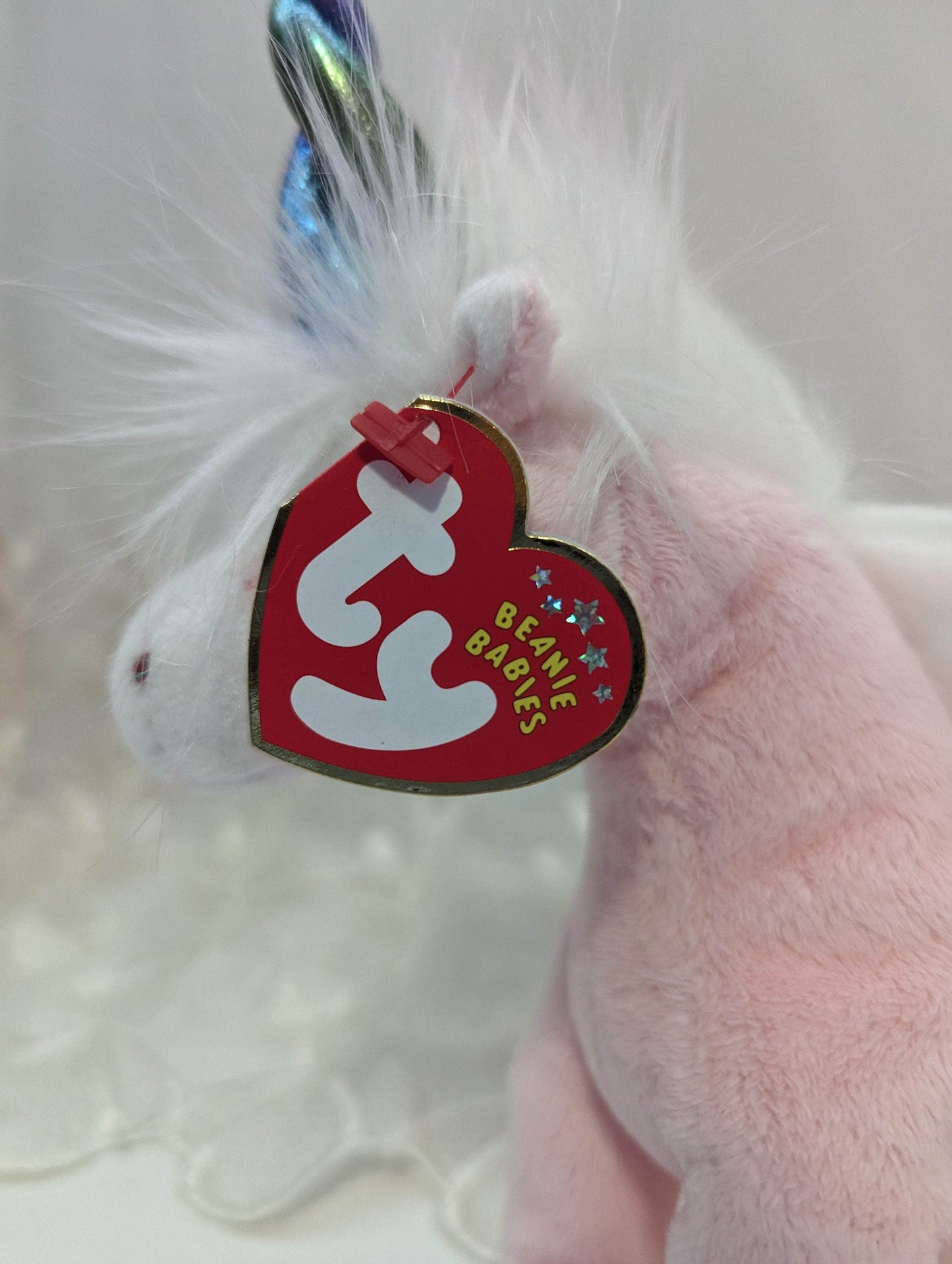 Ty Beanie Baby - Charmer The Pink Unicorn (6in) - Vintage Beanies Canada