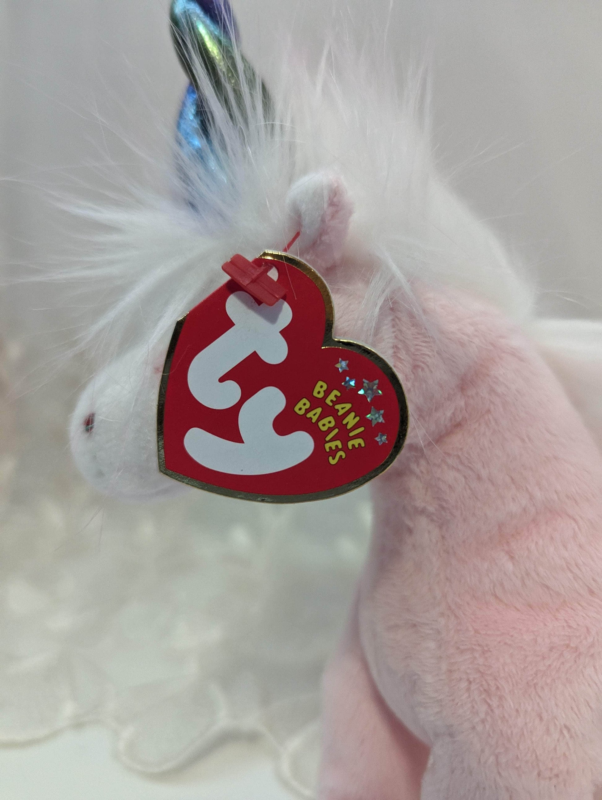 Ty Beanie Baby - Charmer The Pink Unicorn (6in) - Vintage Beanies Canada