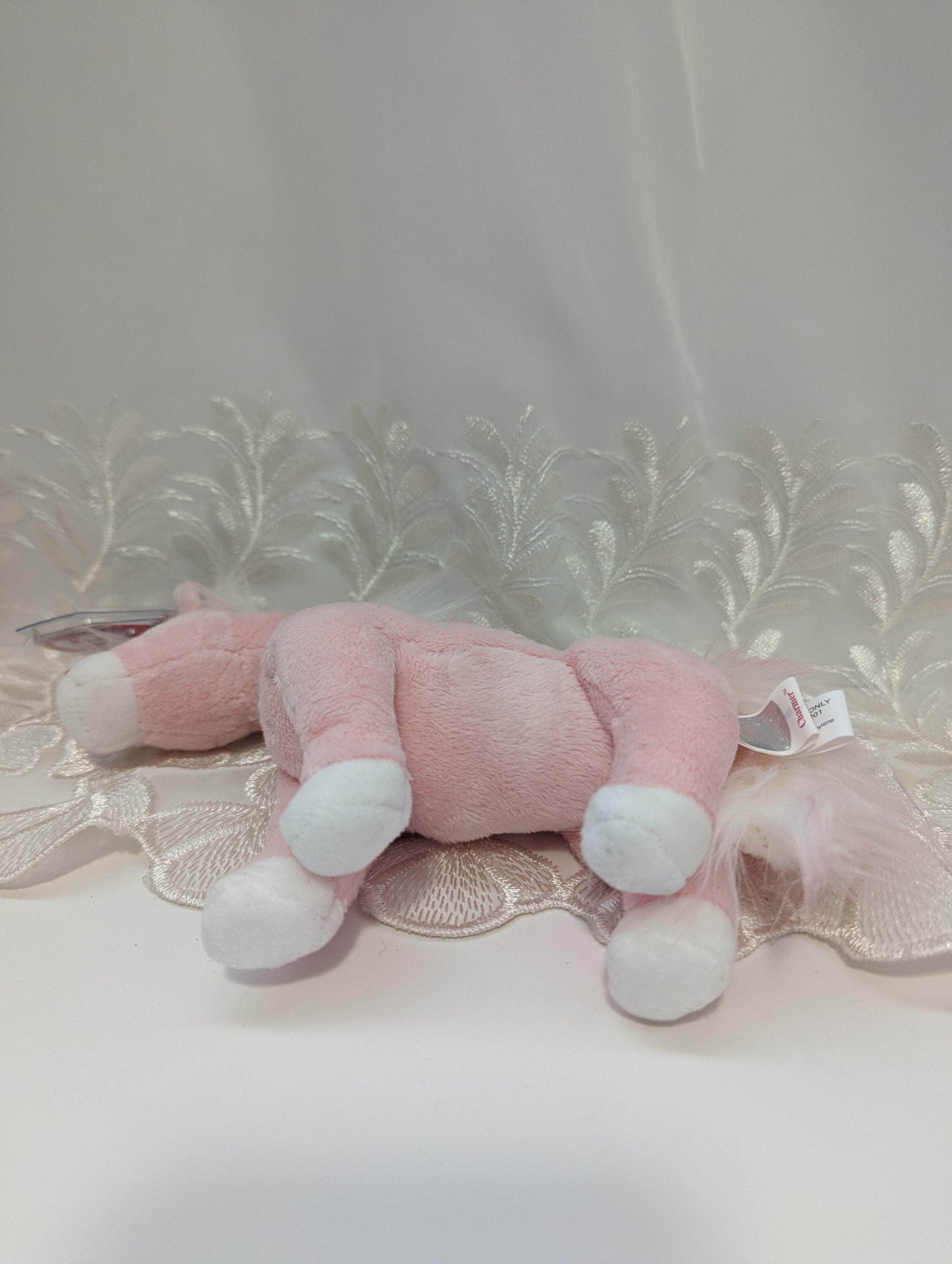Ty Beanie Baby - Charmer The Pink Unicorn (6in) - Vintage Beanies Canada