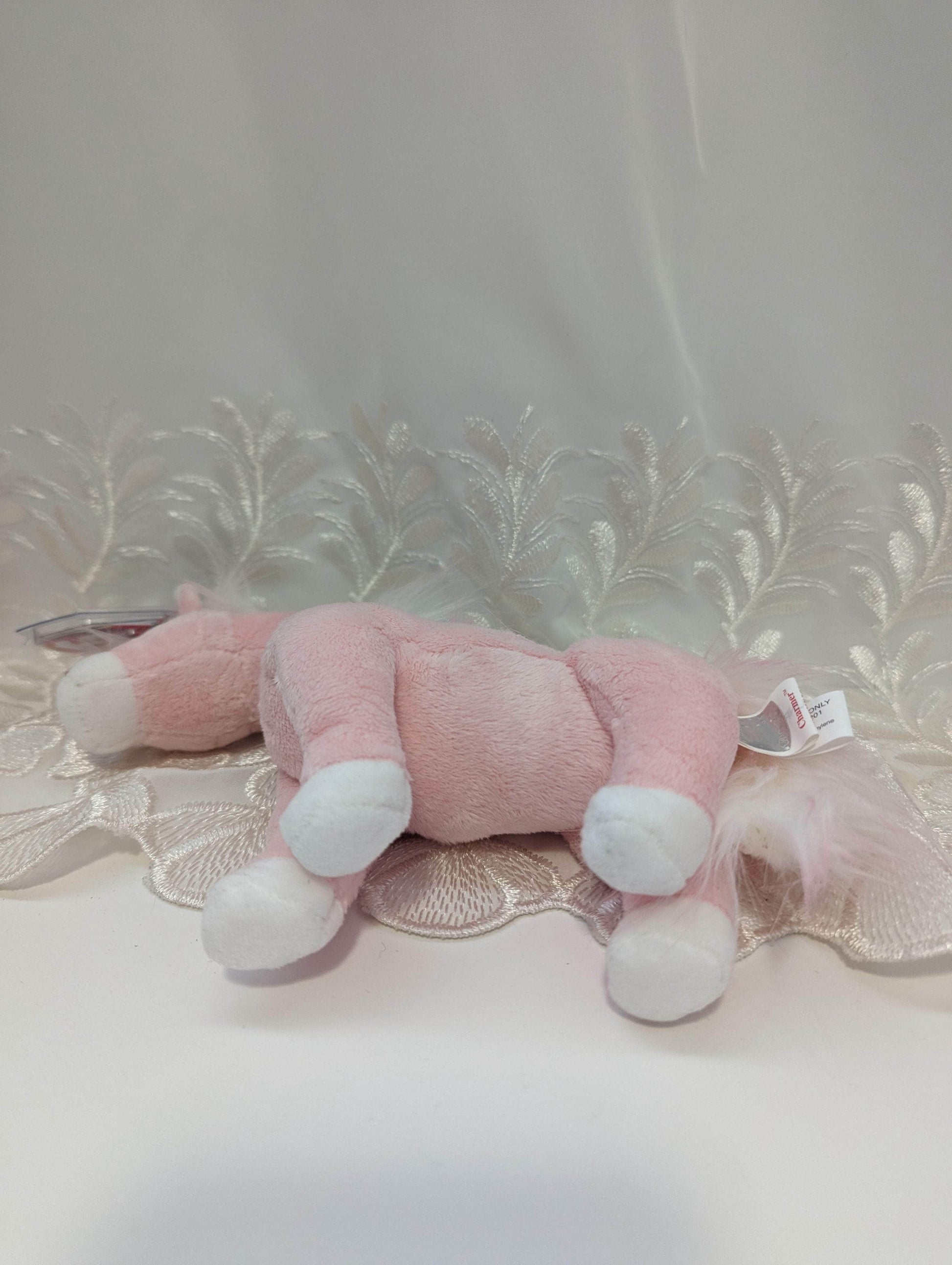 Ty Beanie Baby - Charmer The Pink Unicorn (6in) - Vintage Beanies Canada