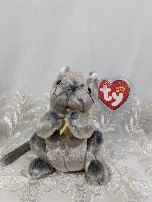 Ty Beanie Baby - Cheddar the Mouse (5.5 in) - Vintage Beanies Canada