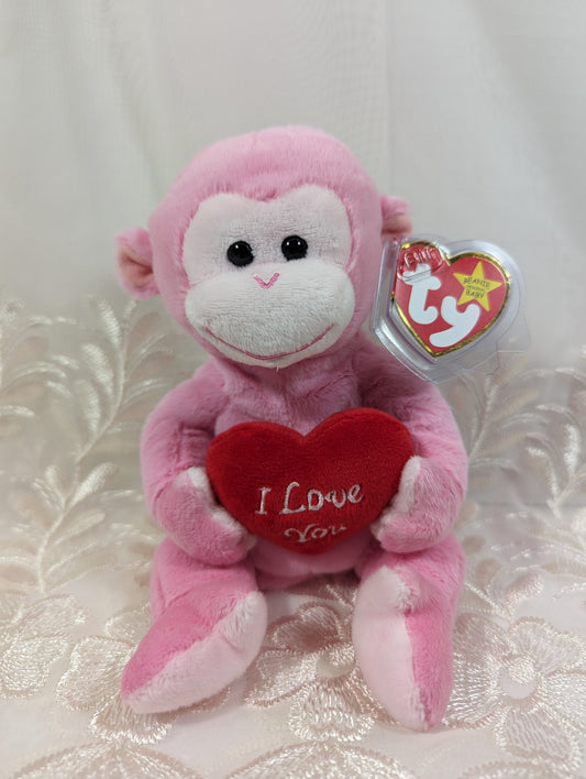 Ty Beanie Baby - Cherub the Monkey (8in) - Vintage Beanies Canada