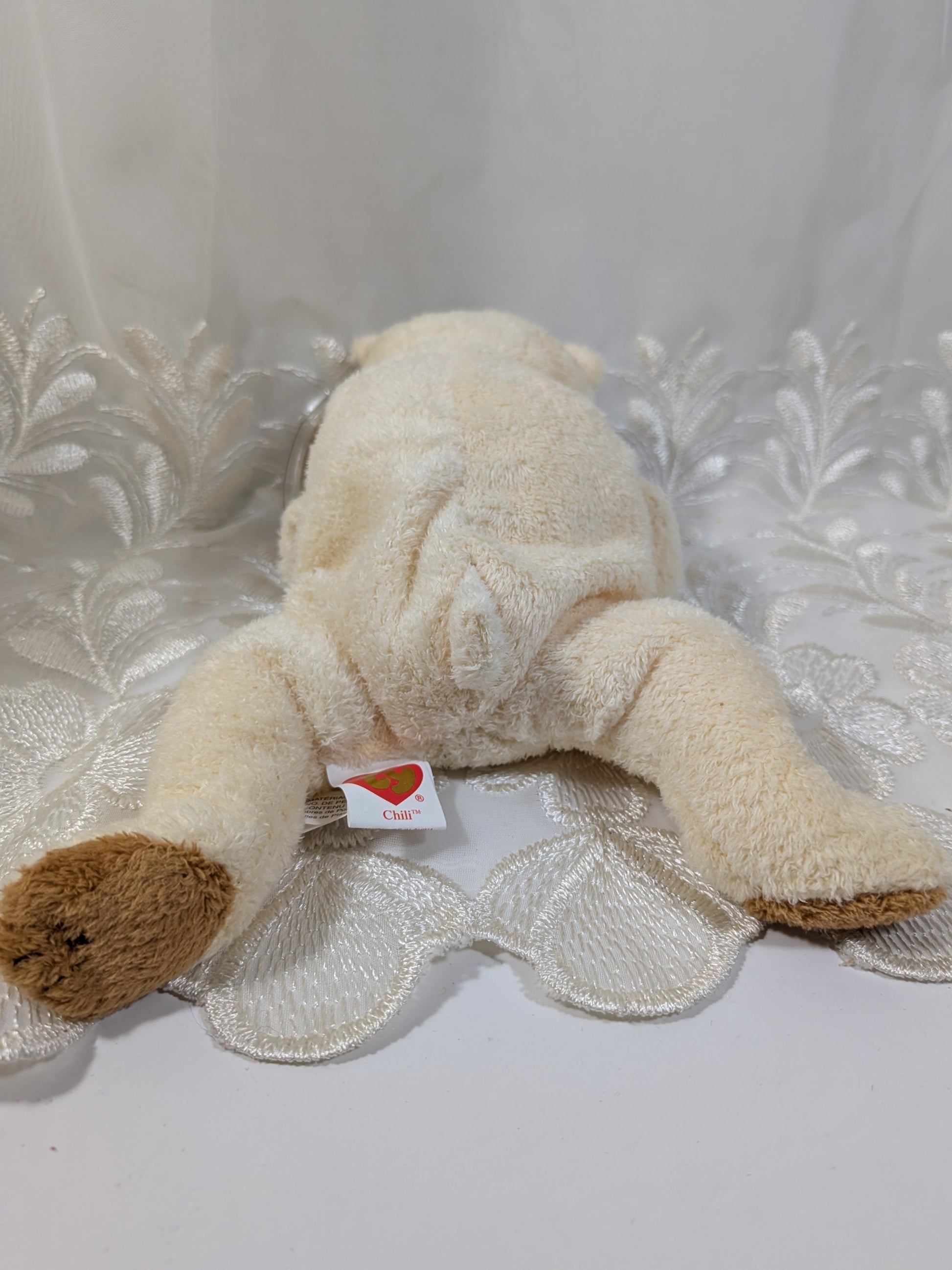 Ty Beanie Baby - Chili The Polar Bear (7.5 in) - Vintage Beanies Canada