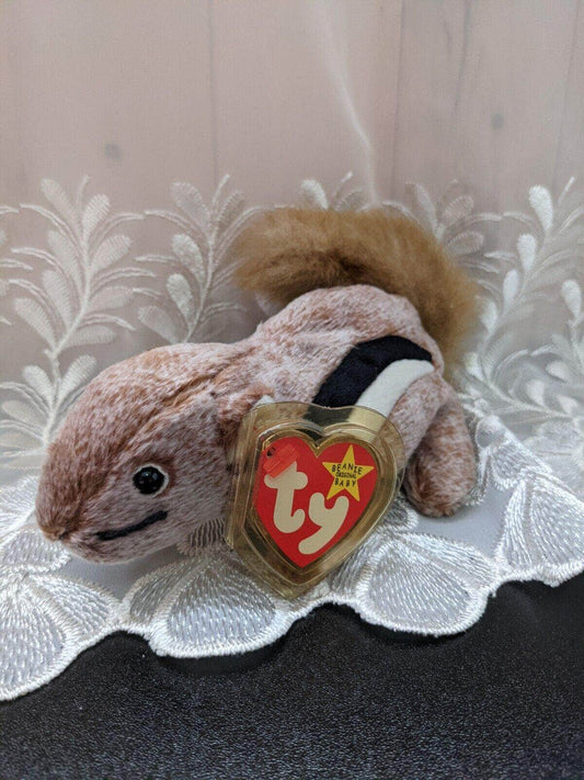 Ty Beanie Baby - Chipper The Chipmunk (6.5in) - Vintage Beanies Canada