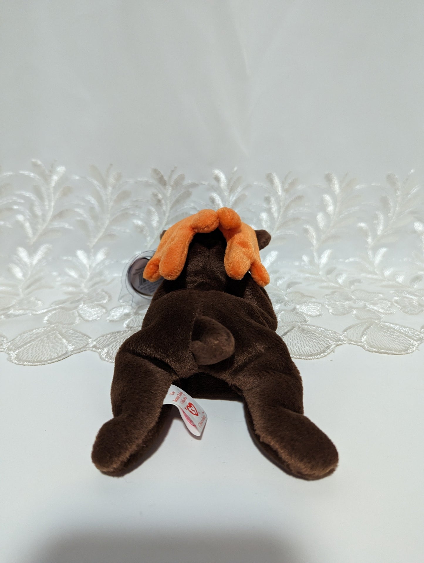 Ty Beanie Baby - Chocolate The Moose (8in) - Vintage Beanies Canada