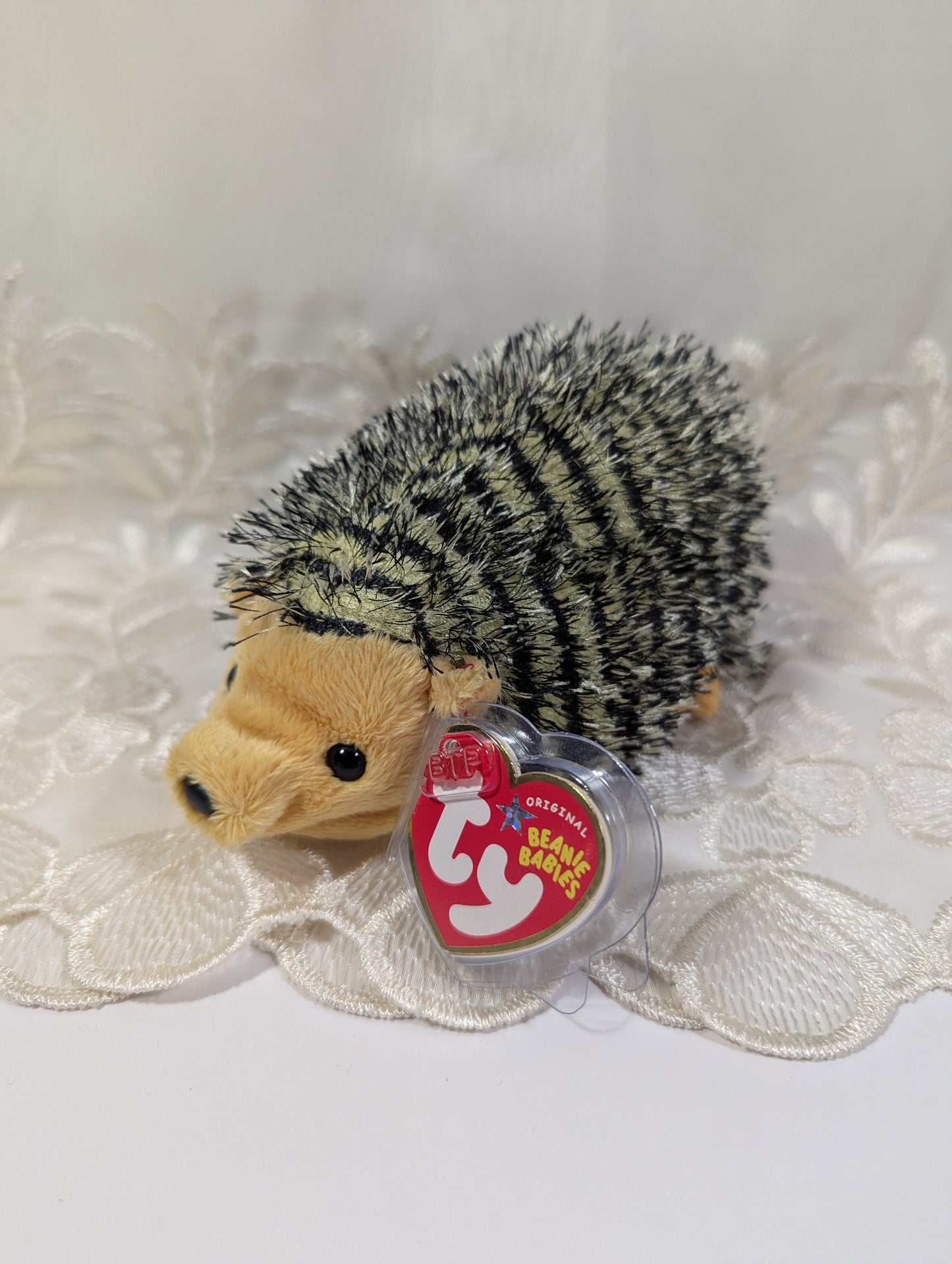 Ty Beanie Baby - Chuckles The Stripey Hedgehog (5in) - Vintage Beanies Canada