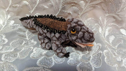 Ty Beanie Baby Clip - Bali The Komodo Dragon - Metal Keychain (4in) - Vintage Beanies Canada