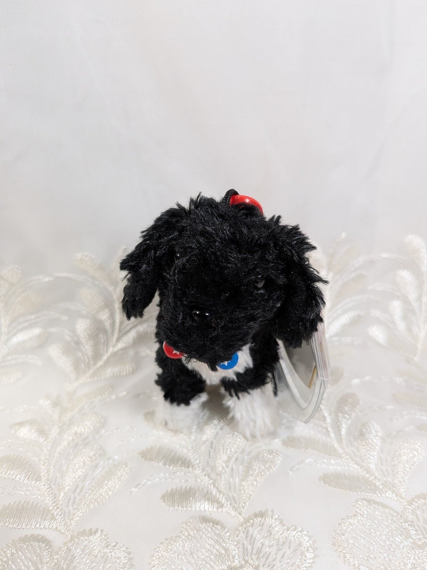 Ty Beanie Baby clip - Bo The Dog (4in) - Vintage Beanies Canada