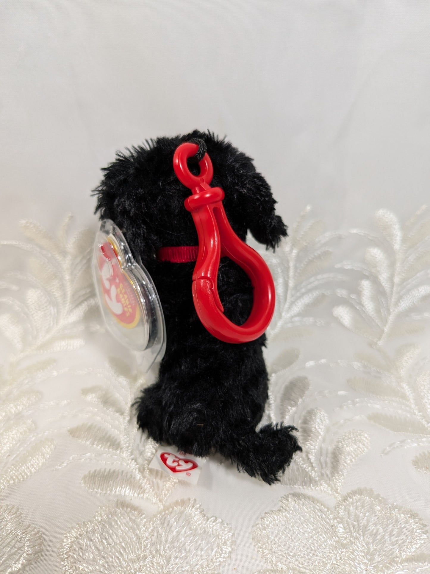 Ty Beanie Baby clip - Bo The Dog (4in) - Vintage Beanies Canada