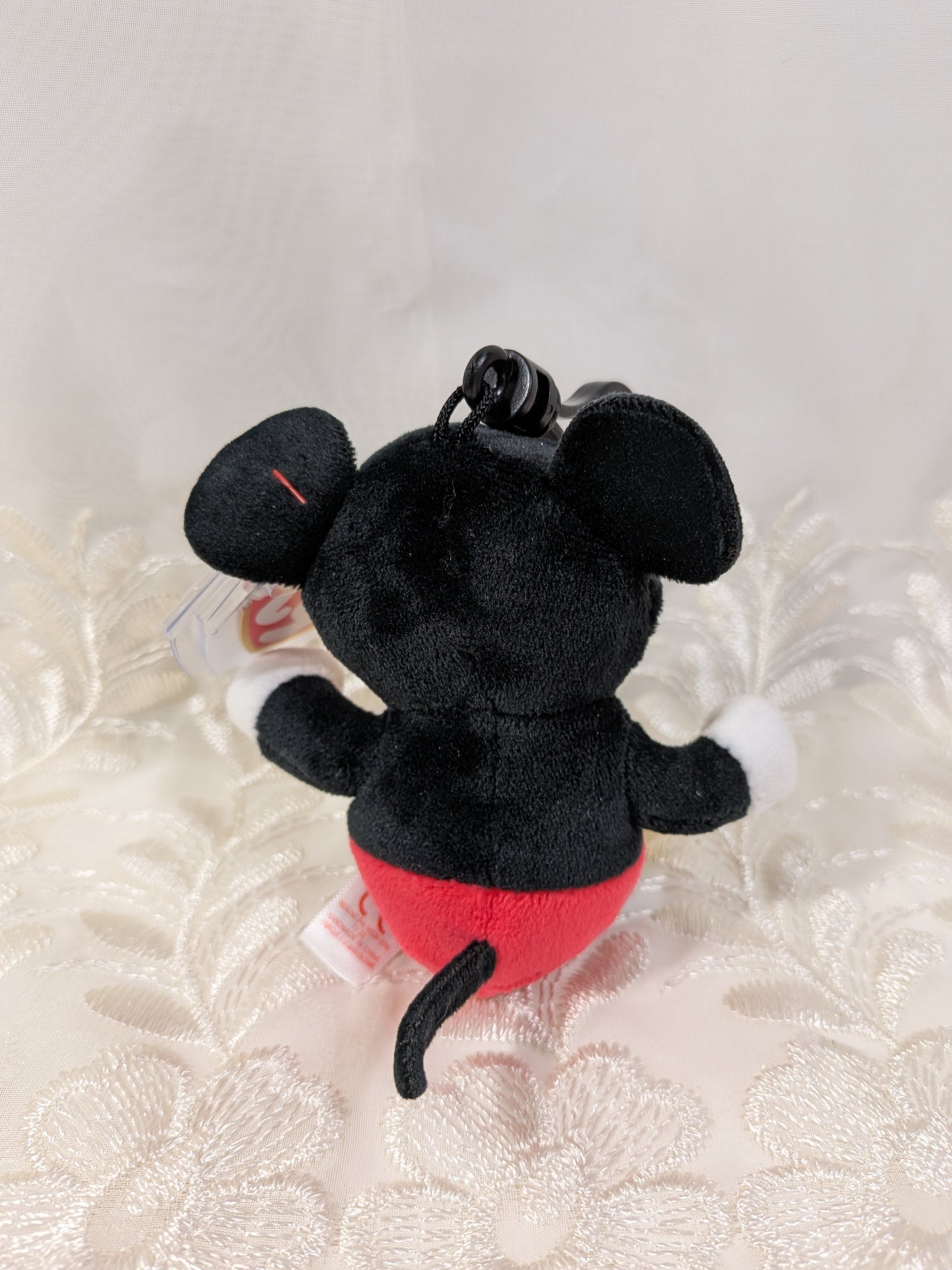 Ty Beanie Baby Clip - Mickey Mouse from Disney (4.5in) Non - mint Tag - Vintage Beanies Canada