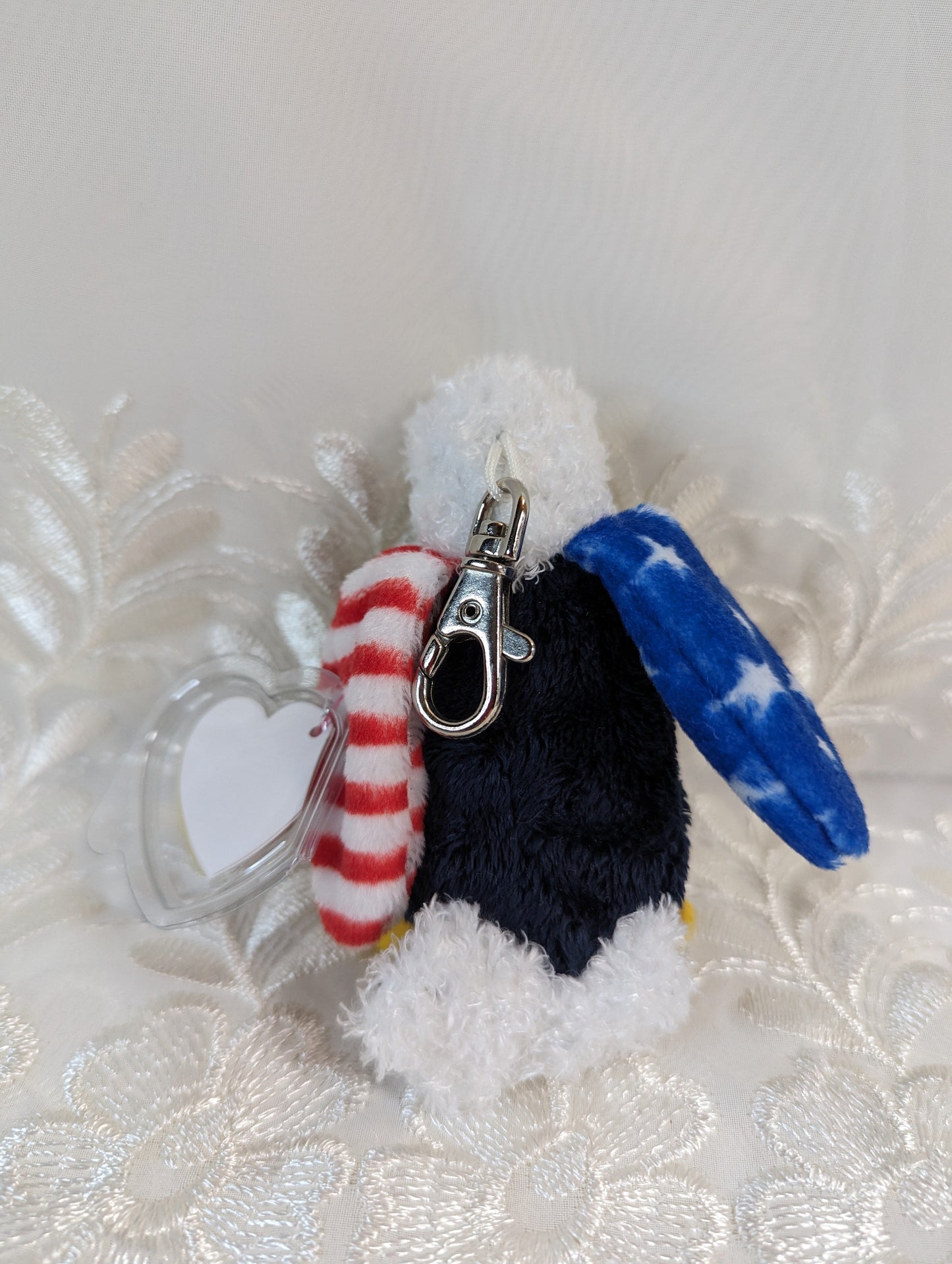 Ty Beanie Baby Clip - Soar The Eagle (4in) - Vintage Beanies Canada