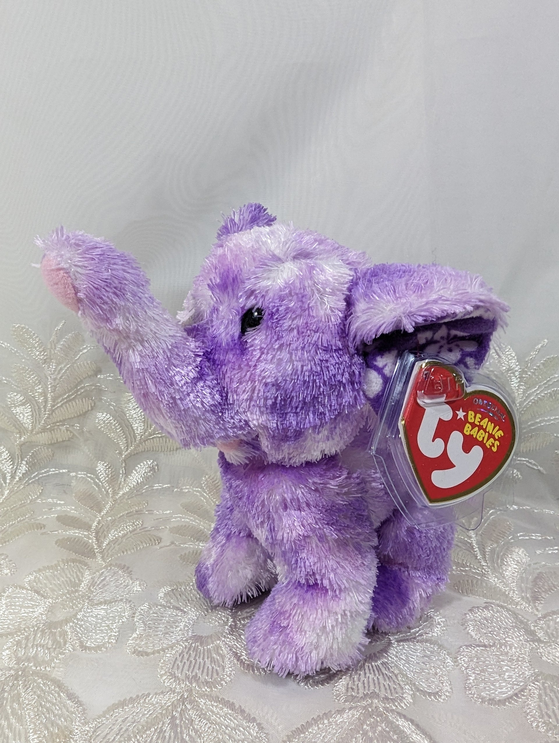 Ty Beanie Baby Coastline The Purple Elephant Vintage