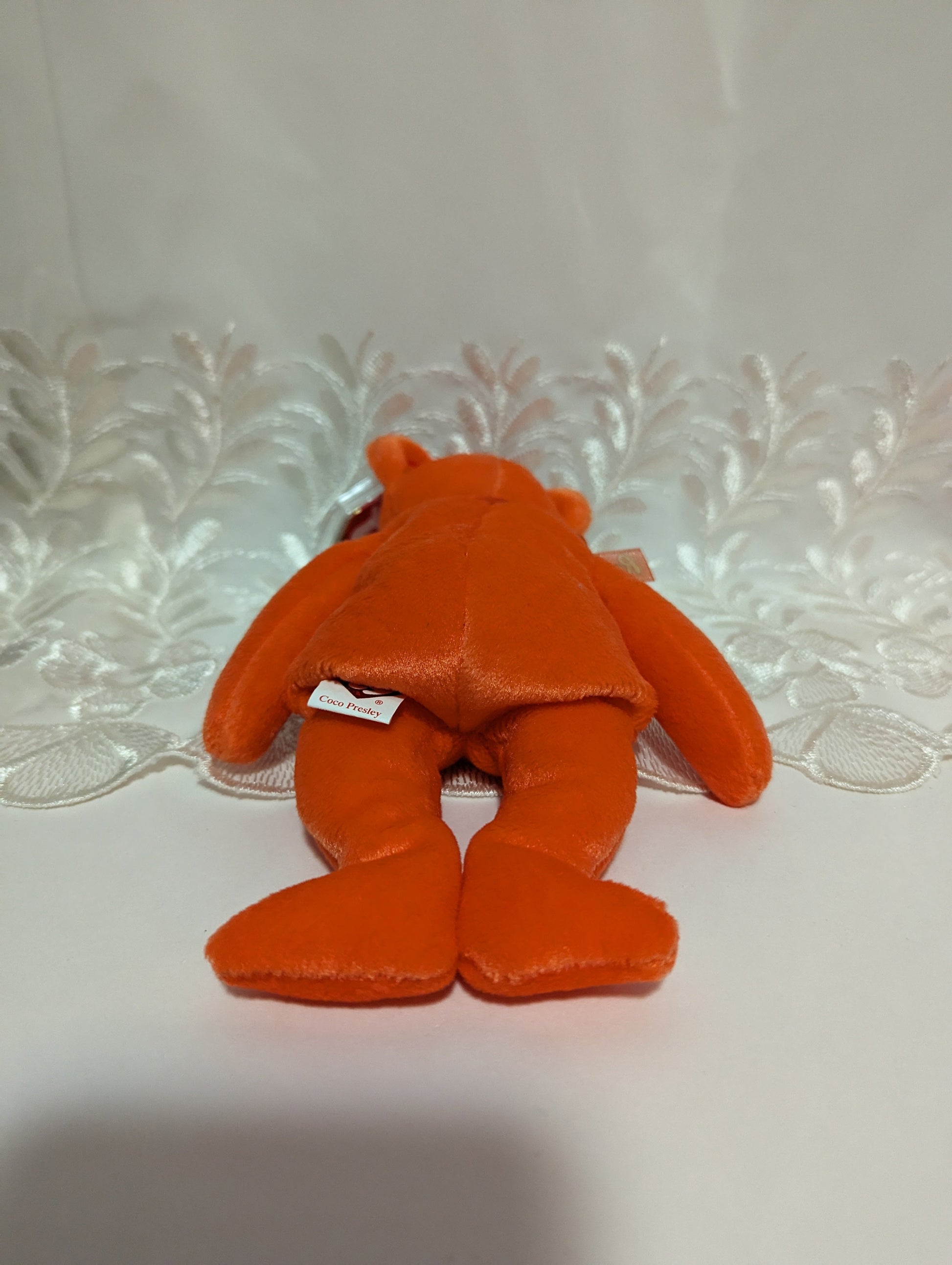 Ty Beanie Baby Coco Presley The Orange Bear Walgreens