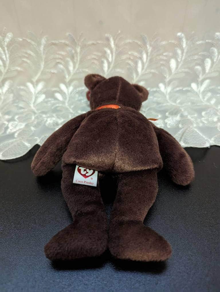 Ty Beanie Baby - Coco Presley The Reese's Bear (Brown) - (Non-mint Tag) 8.5in - Vintage Beanies Canada