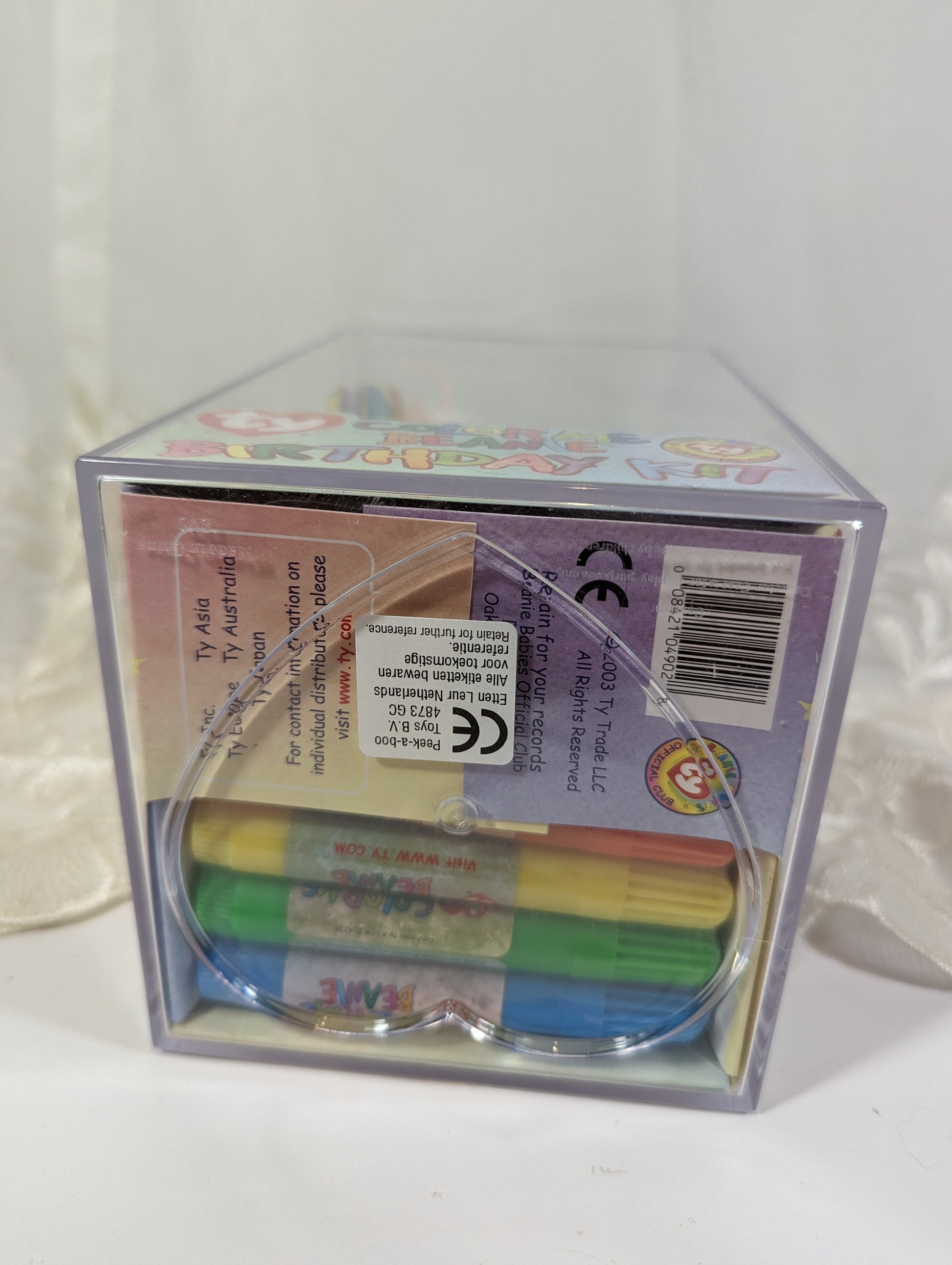 Ty Beanie Baby - Color Me Beanie The Cat (Birthday Kit) Sealed - Vintage Beanies Canada