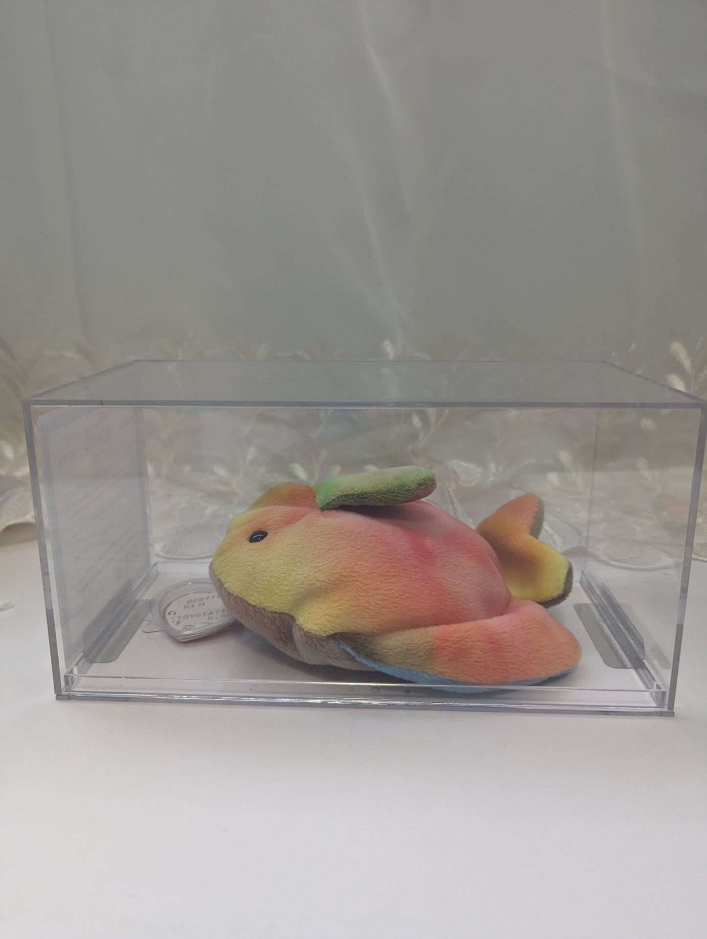 Ty Beanie Baby - Coral The Fish (5in) AUTHENTICATED Third Gen, Cool Colors *Rare* - Vintage Beanies Canada