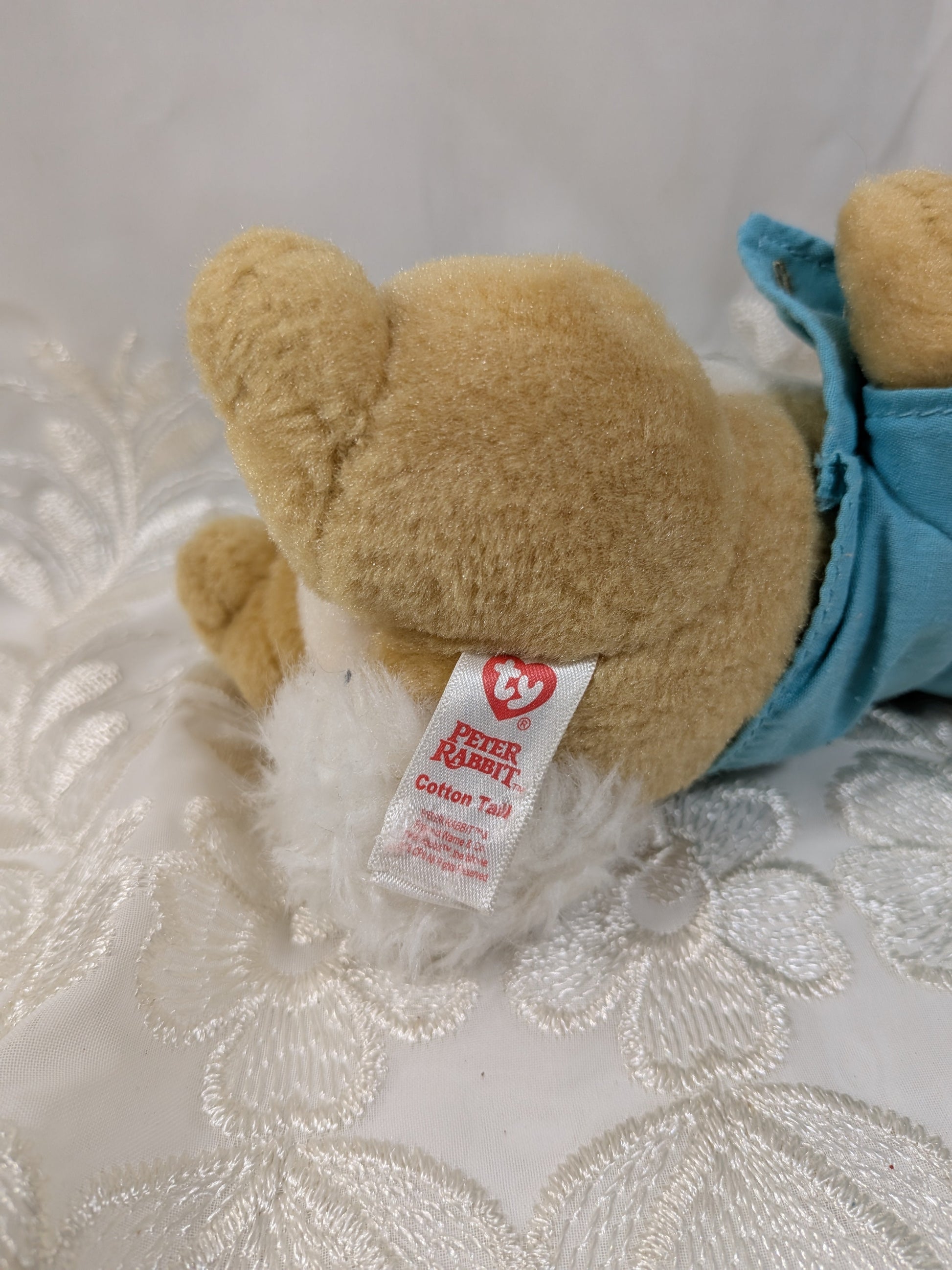Ty Beanie Baby - Cotton Tail The Bunny From Peter Rabbit (8.5in) No Tag - Vintage Beanies Canada