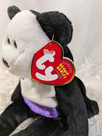 Ty Beanie Baby - Count The Vampire Bear (8.5in) Near Mint - Vintage Beanies Canada