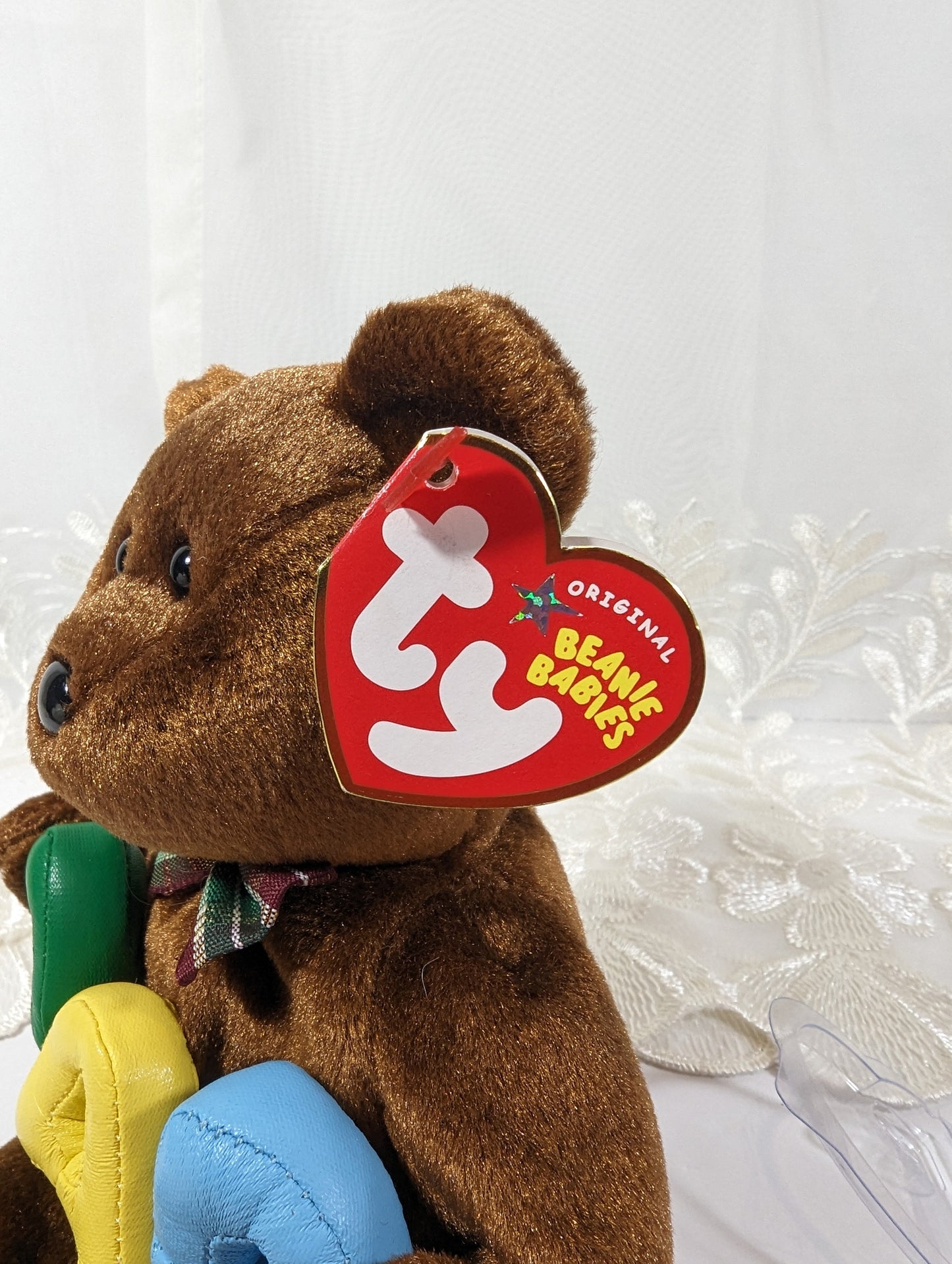 Ty Beanie Baby - Dad The Father's Day Bear (8.5in) - Vintage Beanies Canada
