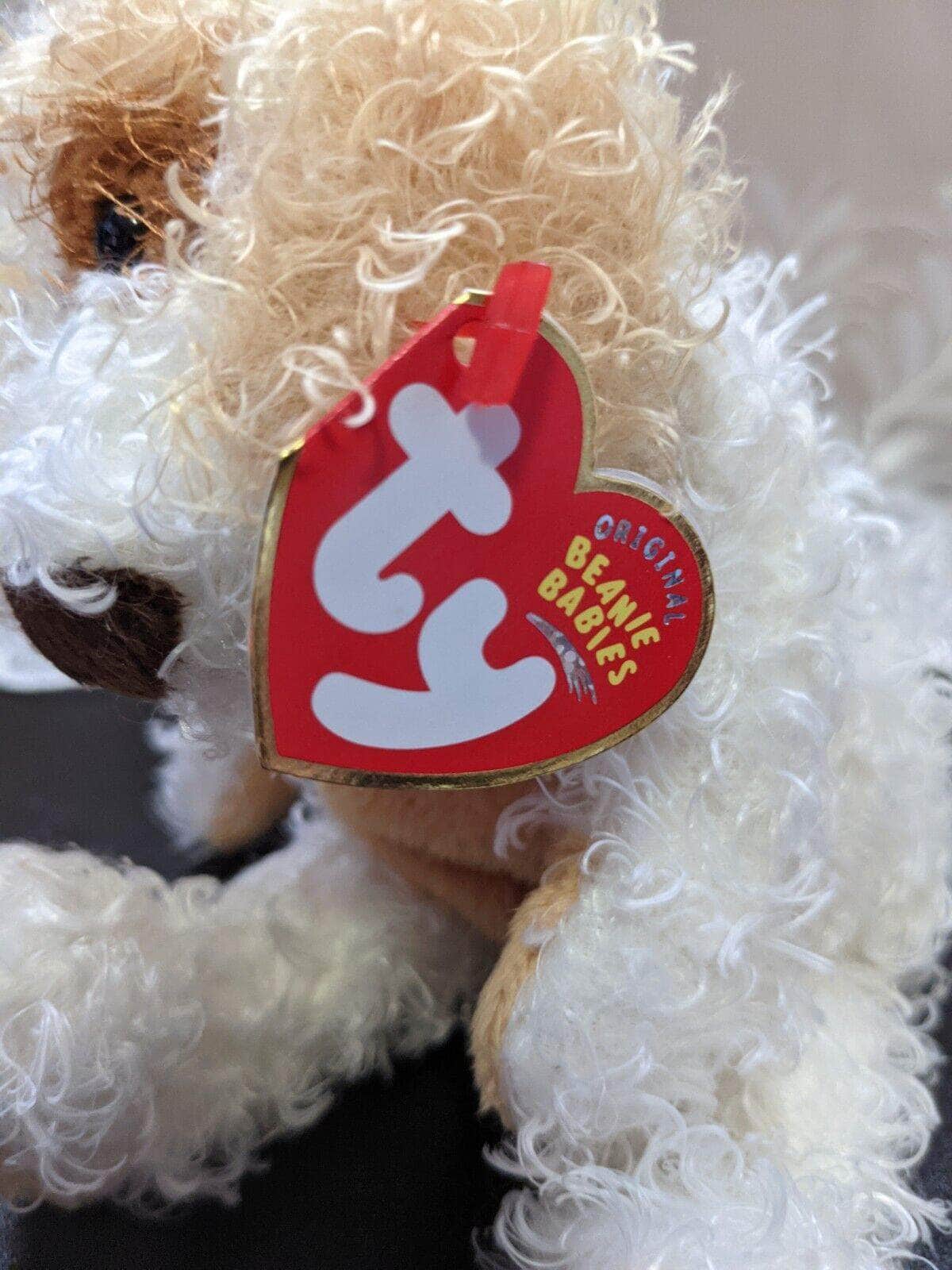 Ty Beanie Baby - Diggs The Fuzzy Dog (8in) - Vintage Beanies Canada