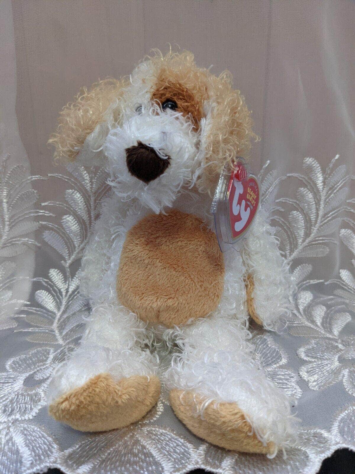 Ty Beanie Baby - Diggs The Fuzzy Dog (8in) - Vintage Beanies Canada