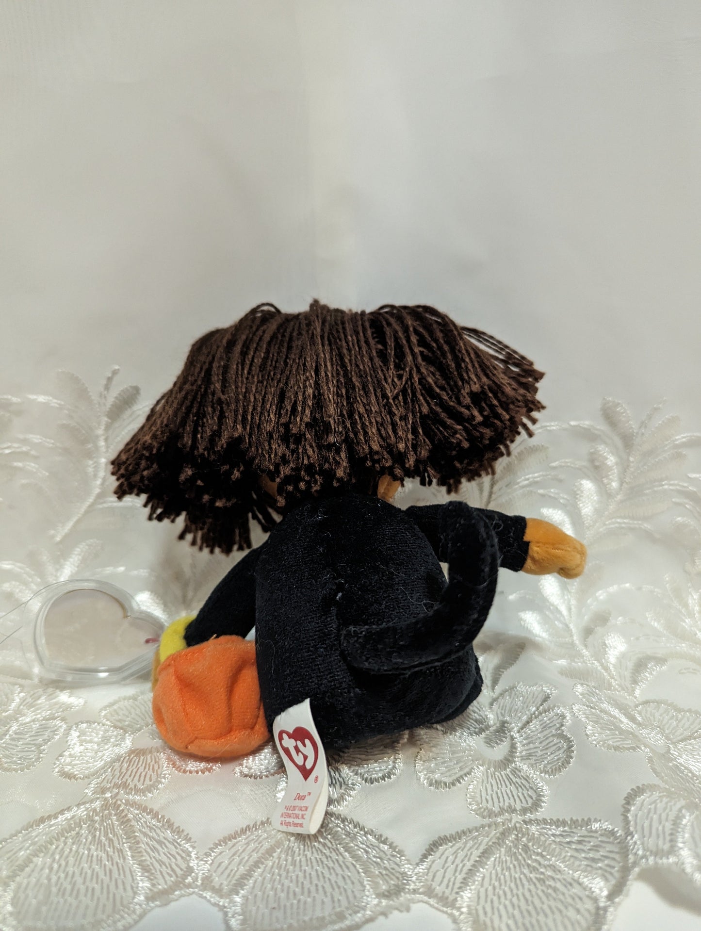 Ty Beanie Baby - Dora the explorer Halloween cat version (8in) Near Mint - Vintage Beanies Canada