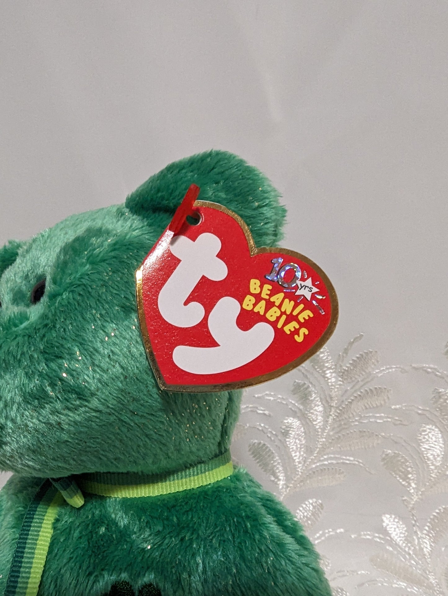 Ty Beanie Baby - Dublin The St Patrick's Day Bear (8.5in) - Vintage Beanies Canada