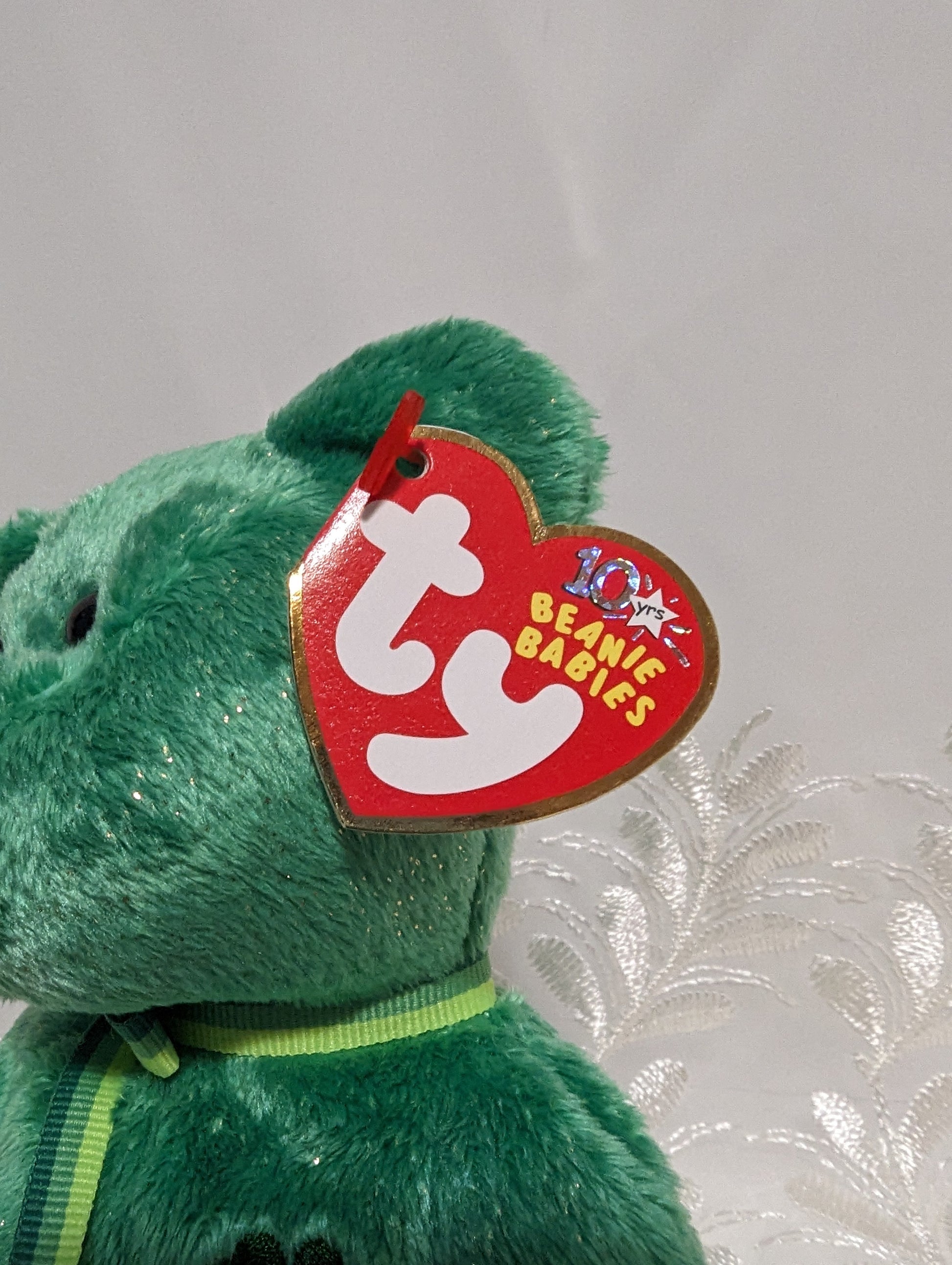 Ty Beanie Baby - Dublin The St Patrick's Day Bear (8.5in) - Vintage Beanies Canada