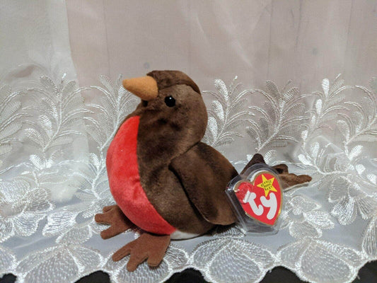 Ty Beanie Baby - Early The Robin Bird (4.5in) - Vintage Beanies Canada