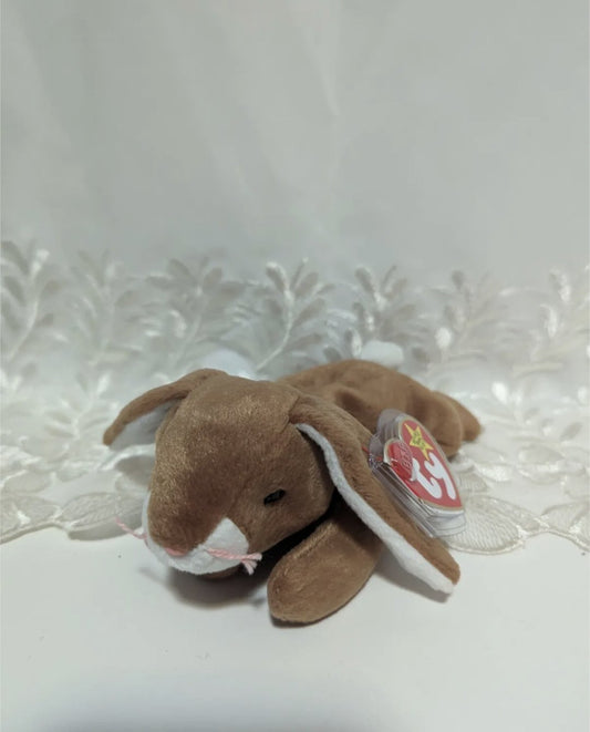 Ty Beanie Baby - Ears The Brown Bunny Rabbit (8in) - Vintage Beanies Canada