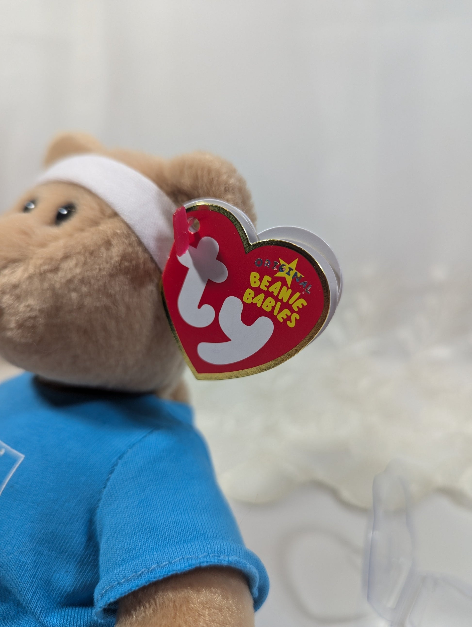 Ty Beanie Baby - Feder - bear The Roger Federer Tennis Bear (8.5in) - Vintage Beanies Canada