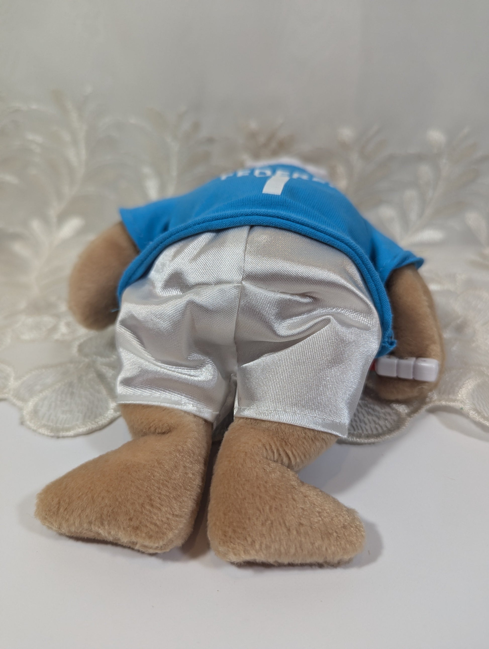 Ty Beanie Baby - Feder - bear The Roger Federer Tennis Bear (8.5in) - Vintage Beanies Canada
