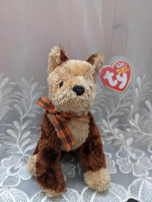 TY Beanie Baby - Fidget The Dog (5.5in) - Vintage Beanies Canada