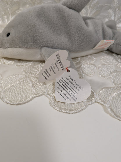 Ty Beanie Baby - Flash The Dolphin (7in) Non - mint Hang Tag - Vintage Beanies Canada