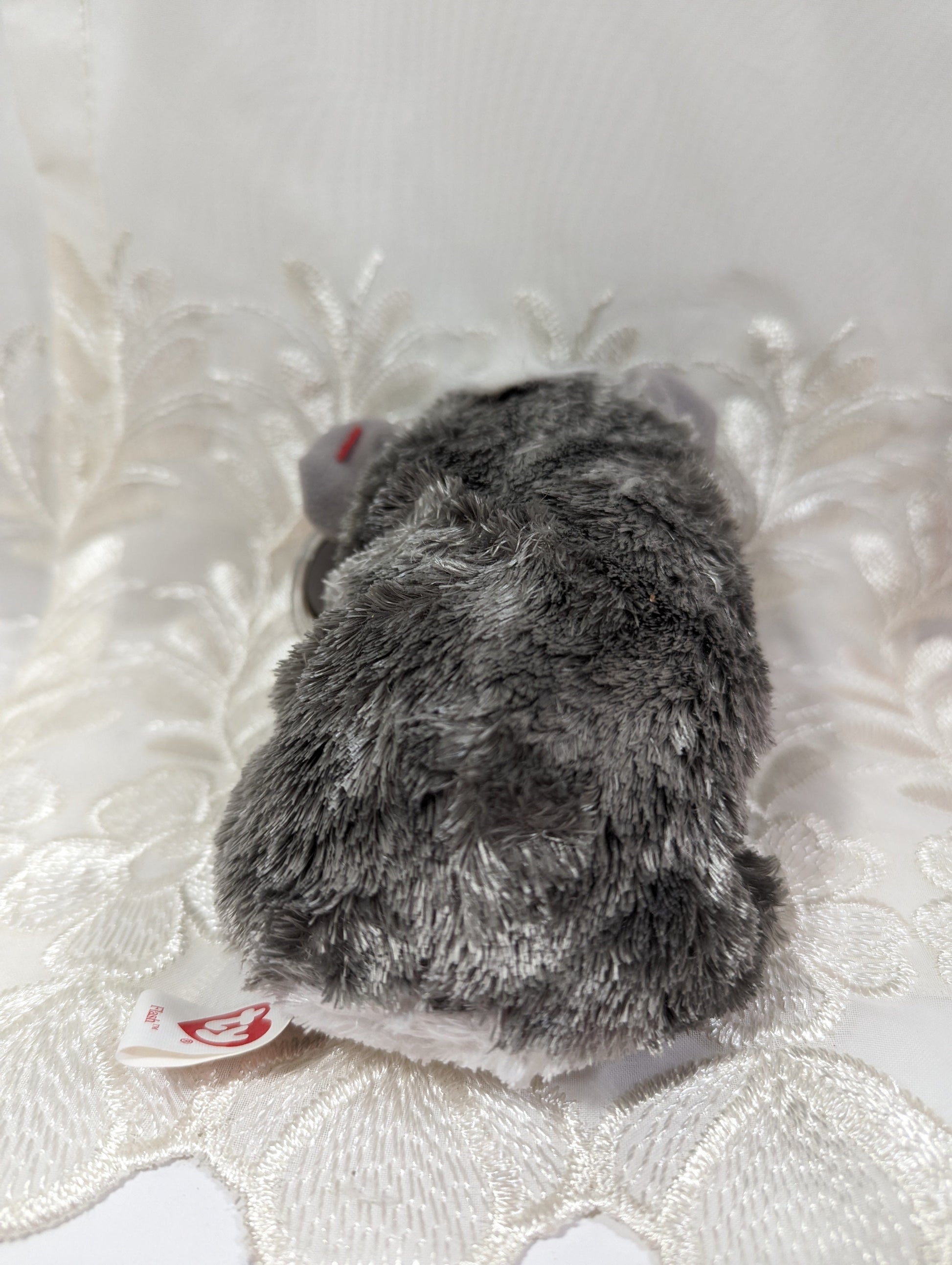 Ty Beanie Baby - Flash the Grey Guinea Pig *Rare* (6 in) - Vintage Beanies Canada