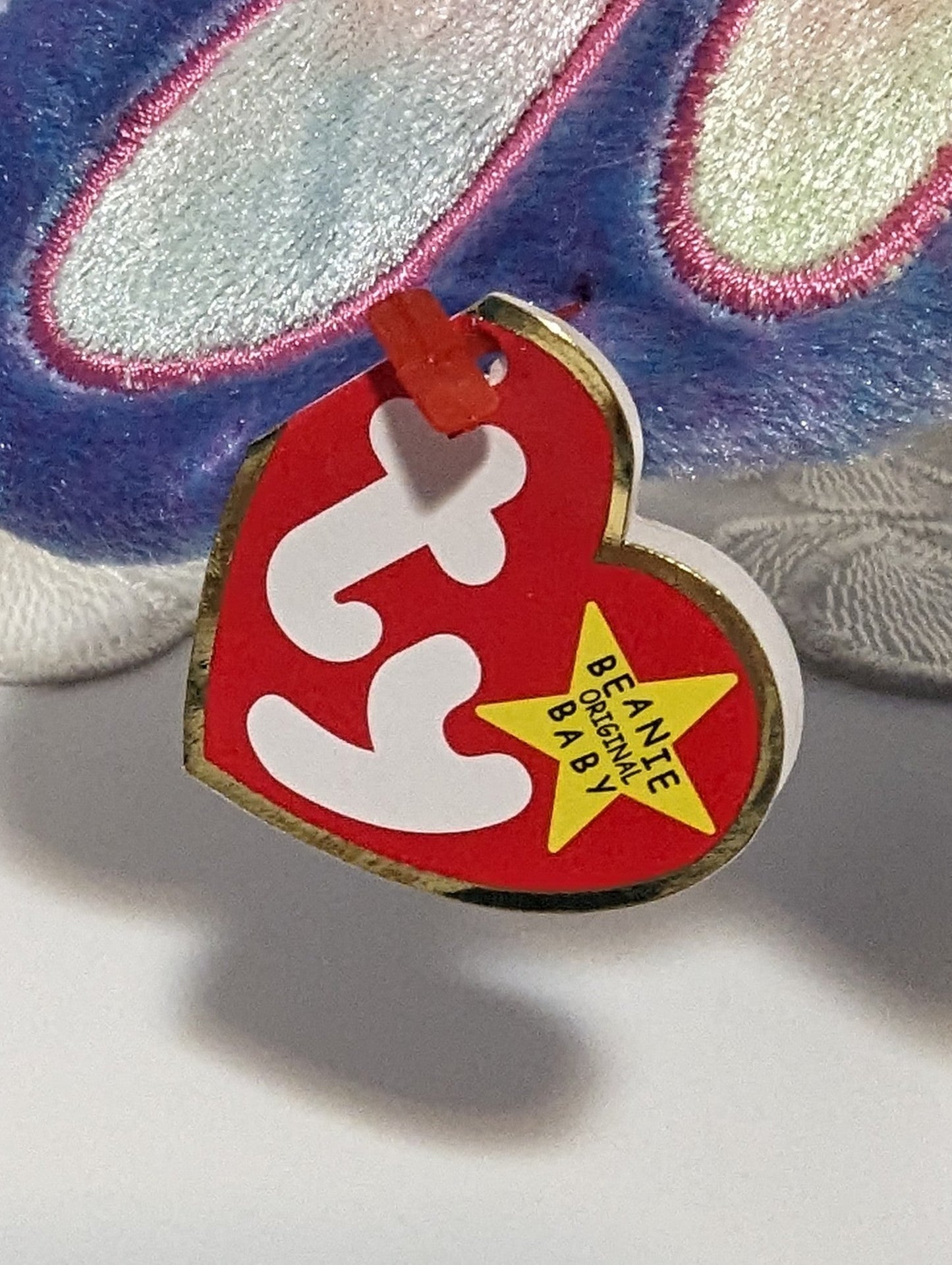 Ty Beanie Baby - Flitter The Butterfly (7in) - Vintage Beanies Canada