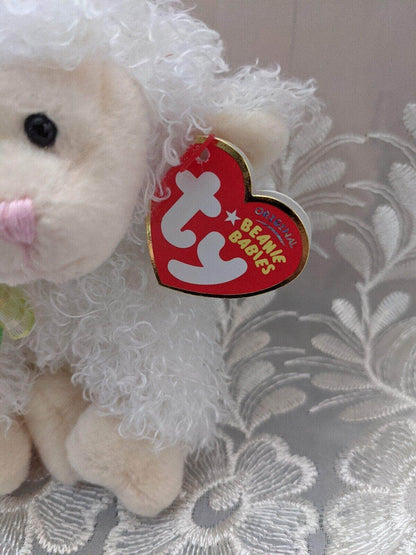 Ty Beanie Baby - Floxy The Sheep (6in) - Vintage Beanies Canada