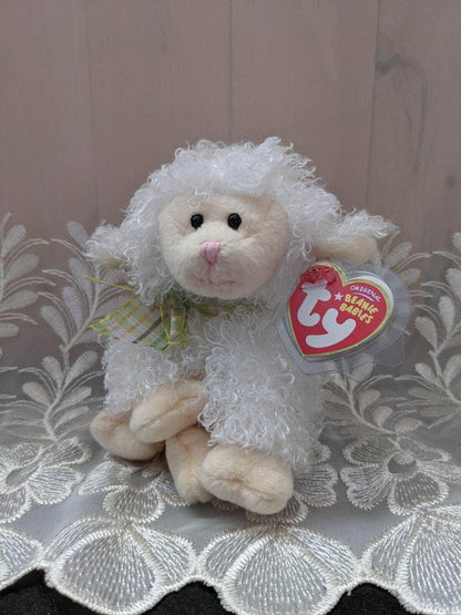 Ty Beanie Baby - Floxy The Sheep (6in) - Vintage Beanies Canada