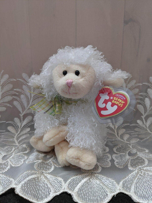 Ty Beanie Baby - Floxy The Sheep (6in) - Vintage Beanies Canada