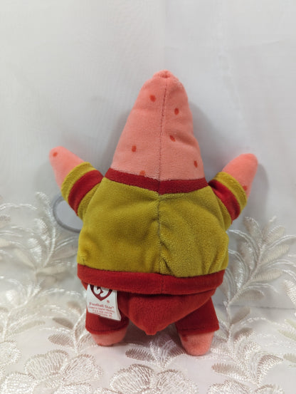 Ty Beanie Baby - Football Star the Patrick Starfish from SpongeBob SquarePants (7 in) - Vintage Beanies Canada
