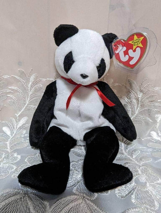 Ty Beanie Baby - Fortune The Panda Bear (8.5in) - Vintage Beanies Canada