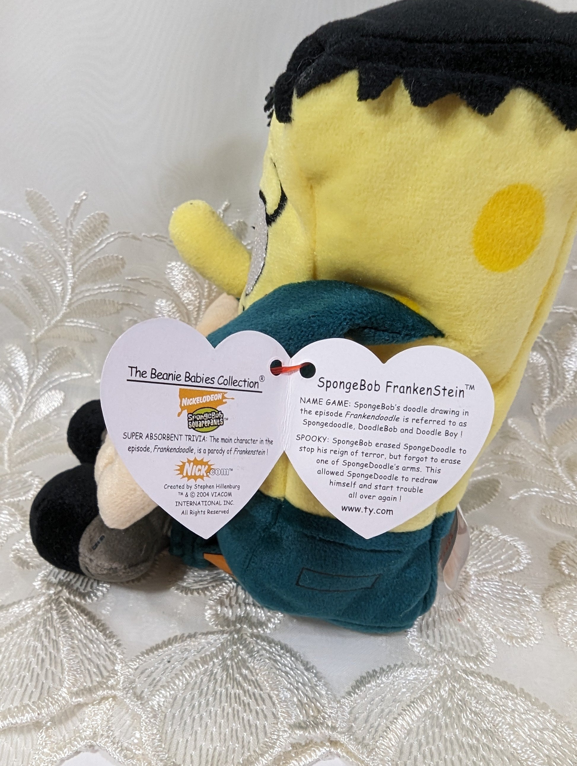 Ty Beanie Baby - Frankenstein SpongeBob SquarePants (9in) - Vintage Beanies Canada