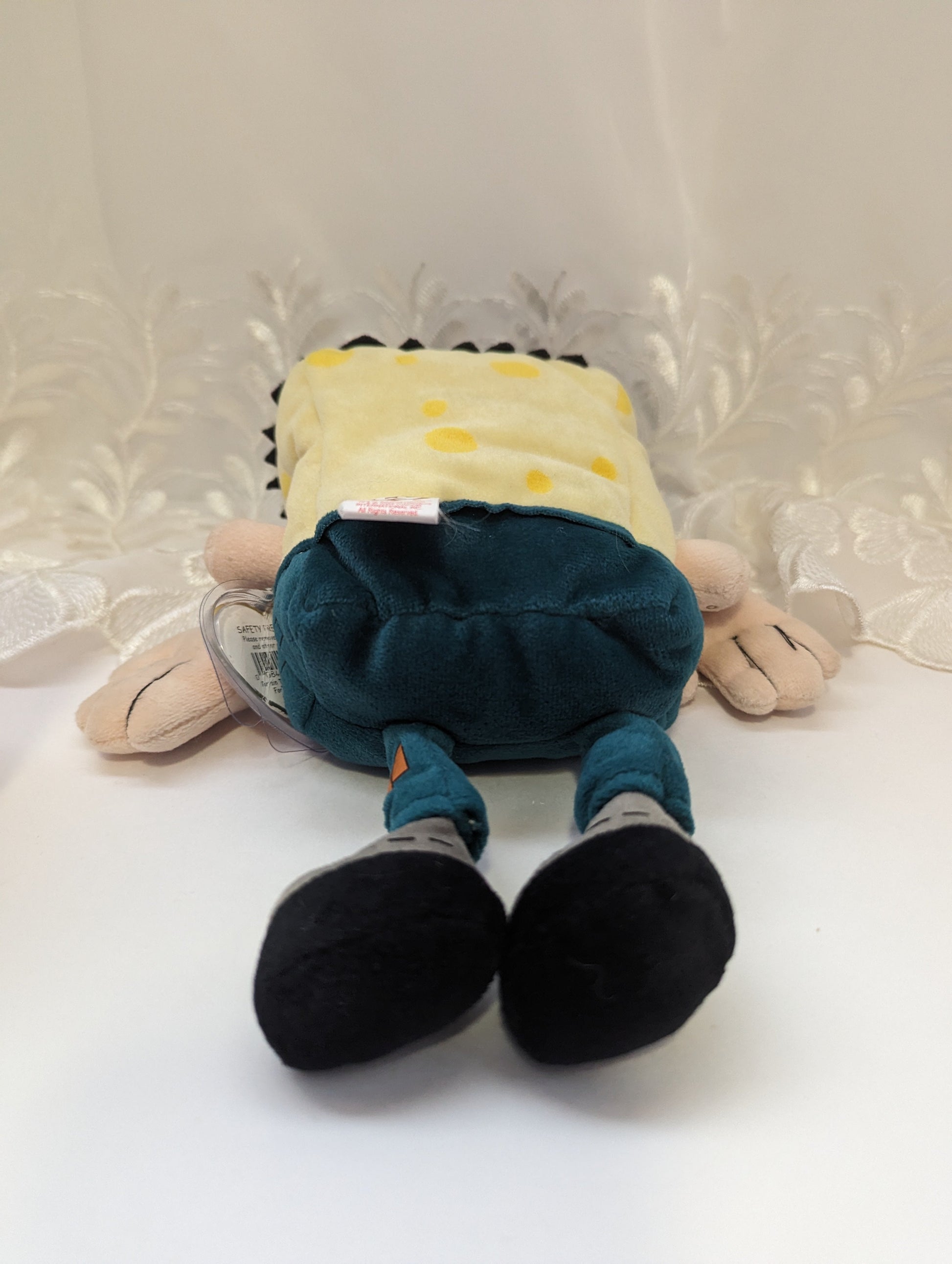 Ty Beanie Baby - Frankenstein SpongeBob SquarePants (9in) Non-mint Tag - Vintage Beanies Canada