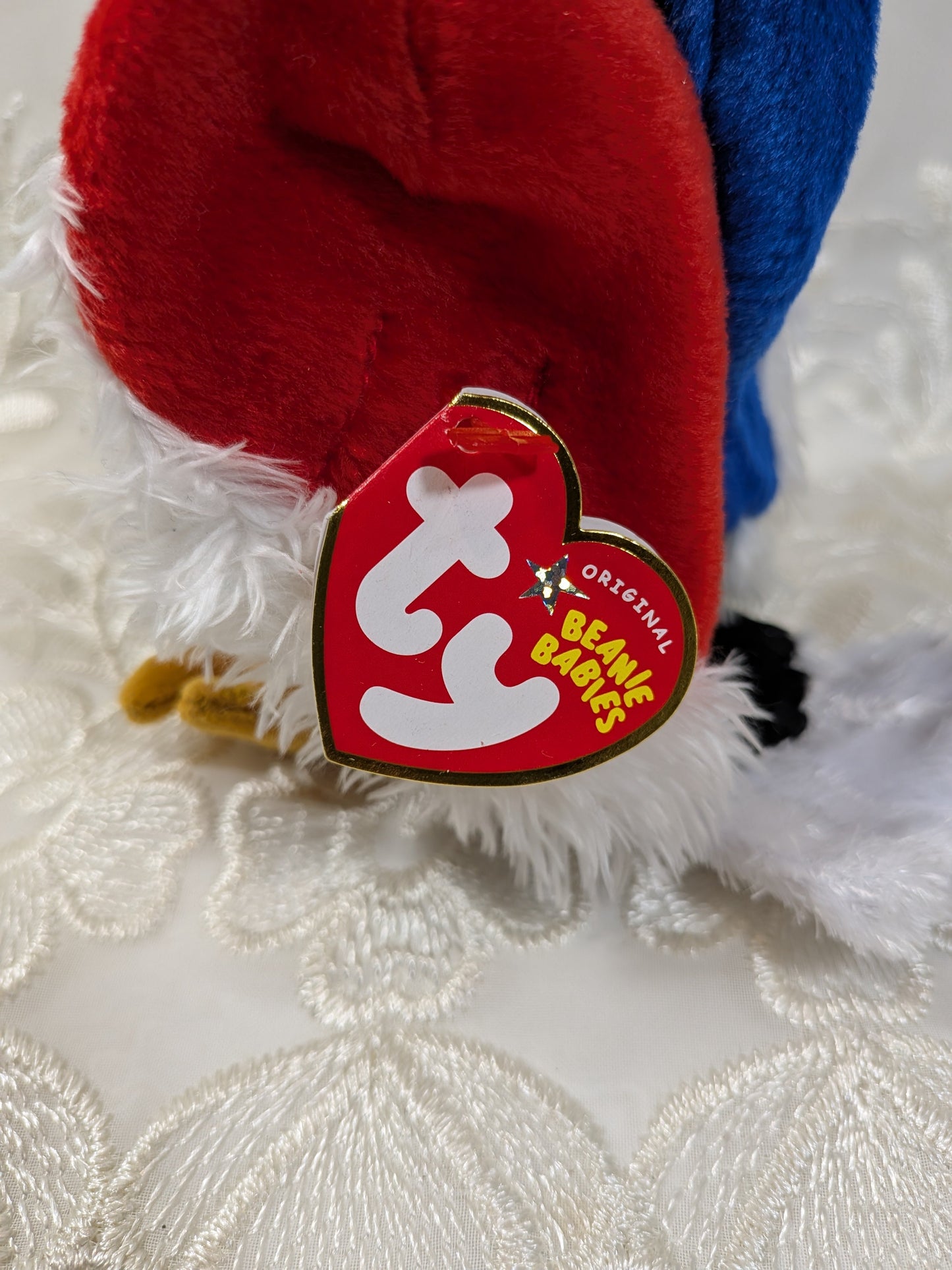 Ty Beanie Baby - Free The Eagle (6 in) - Vintage Beanies Canada