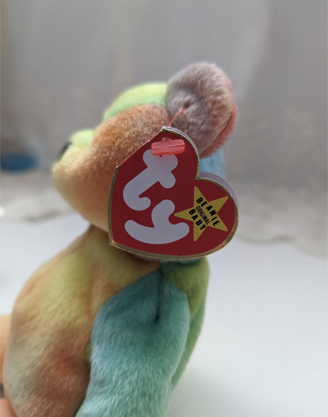 Ty Beanie Baby - Garcia the Bear (8.5in) - Vintage Beanies Canada