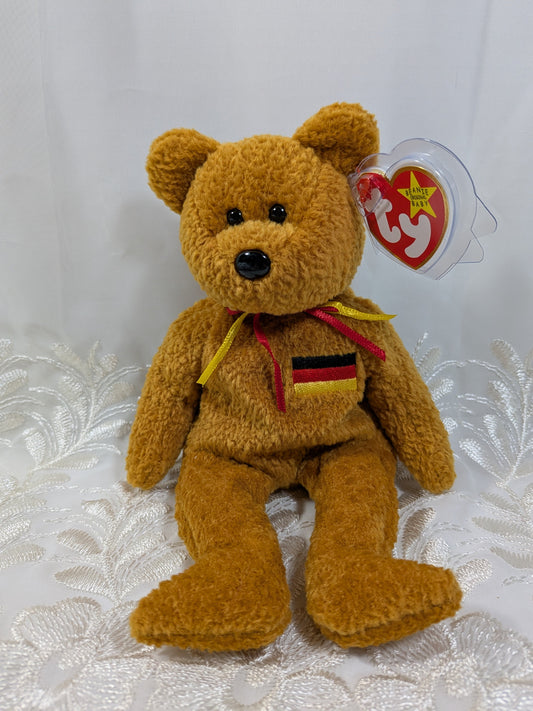 Ty Beanie Baby - Germania the German Bear (8.5in) - Vintage Beanies Canada